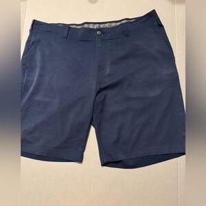 Ben Hogan Men’s Shorts Size 40 Golf Flat Front Blue Performance Pants 9" Inseam